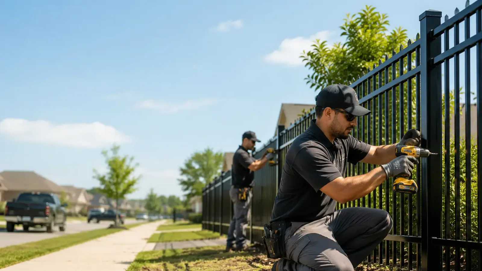 Metal Fence Installation in Westbrook, CT